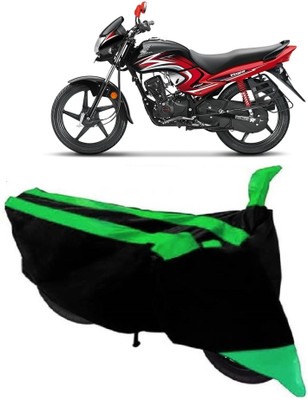 AutoKick Two Wheeler Cover for Honda(Dream Yuga, Green)