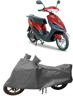 Elegance Two Wheeler Cover for Avon(E Scoot, Grey)