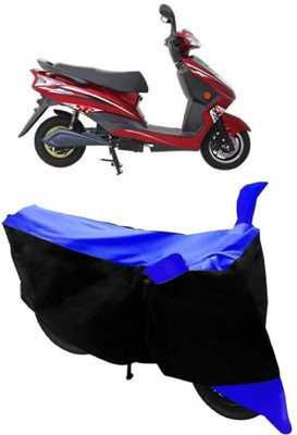 Elegance Two Wheeler Cover for Electric Cruz(X1, Blue)