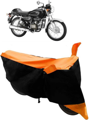 Elegance Two Wheeler Cover for Hero(Splendor Pro Classic, Orange)