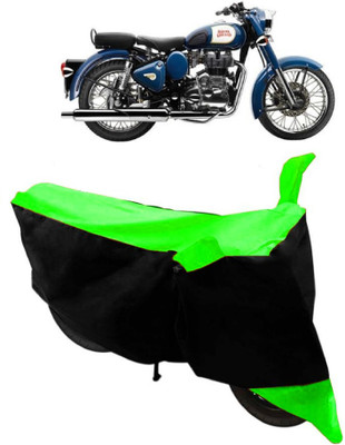 AutoKick Two Wheeler Cover for Royal Enfield(Bullet 350, Green)