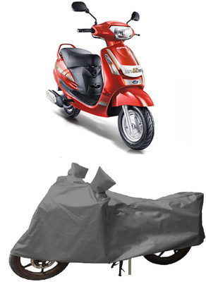 THE REAL ARV Waterproof Two Wheeler Cover for Mahindra(Duro, Grey)