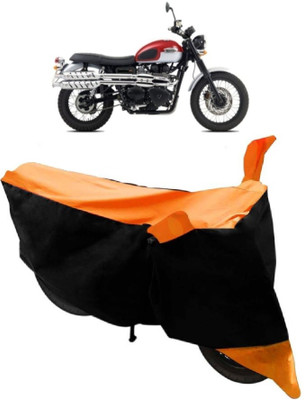 AutoRock Two Wheeler Cover for Triumph(Scrambler, Orange)
