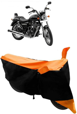 APNEK Two Wheeler Cover for Royal Enfield(Thunderbird 500, Orange)