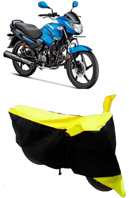 AutoRock Two Wheeler Cover for Hero(Glamour, Yellow)