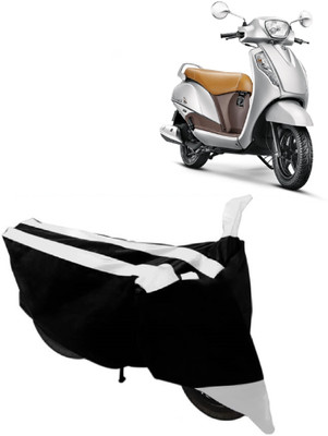 AutoRock Two Wheeler Cover for Suzuki(Access SE, White)