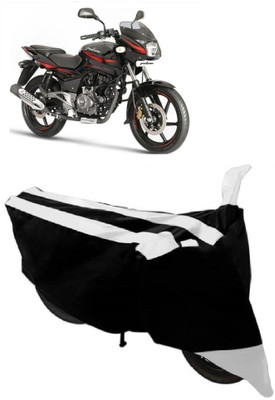 AutoRock Two Wheeler Cover for Bajaj(DTS-i, White)