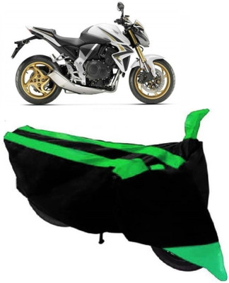 AutoKick Two Wheeler Cover for Honda(CB 1000R, Green)