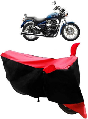 AutoRock Two Wheeler Cover for Royal Enfield(Enticer, Red)
