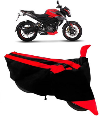 Elegance Two Wheeler Cover for Bajaj(Pulsar 200 NS DTS-i, Red)