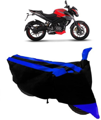 AutoKick Two Wheeler Cover for Bajaj(Pulsar 200 NS DTS-i, Blue)