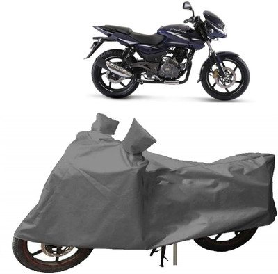 THE REAL ARV Waterproof Two Wheeler Cover for Bajaj(Pulsar 180 DTS-i, Grey)