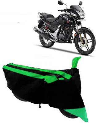 AutoKick Two Wheeler Cover for Honda(CBZ, Green)