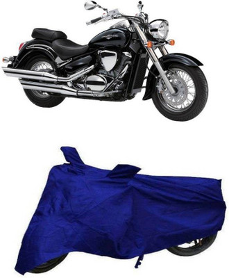 PRTEK Two Wheeler Cover for Suzuki(Blue)