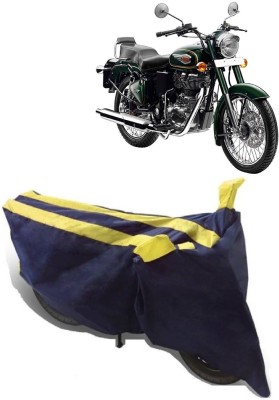 AutoRock Two Wheeler Cover for Royal Enfield(Bullet 500, Yellow)