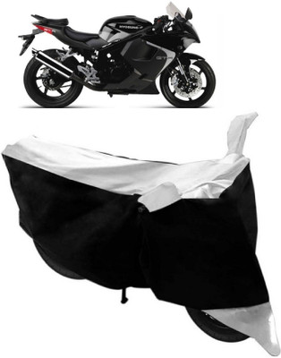 APNEK Waterproof Two Wheeler Cover for Hyosung(GT250R, White, Black)