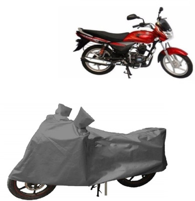 THE REAL ARV Waterproof Two Wheeler Cover for Bajaj(Platina, Grey)