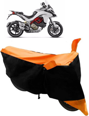 APNEK Two Wheeler Cover for Ducati(Multistrada, Orange)
