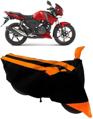 APNEK Two Wheeler Cover for TVS(Apache RTR 160, Orange)