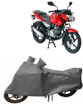 APNEK Two Wheeler Cover for Bajaj(Pulsar 135 LS DTS-i, Grey)