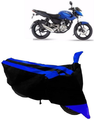 AutoKick Two Wheeler Cover for Bajaj(Pulsar, Blue)