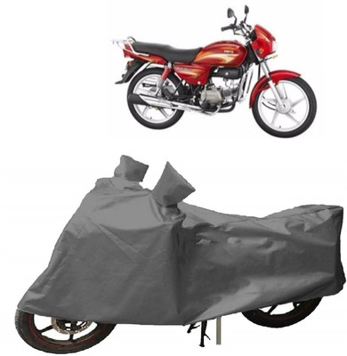 APNEK Two Wheeler Cover for Hero(Splendor, Grey)
