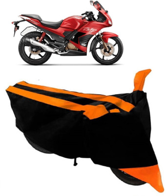 APNEK Two Wheeler Cover for Hero(Karizma ZMR, Orange)