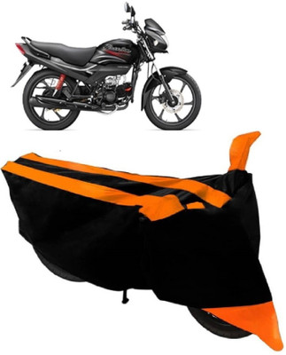 APNEK Two Wheeler Cover for Hero(Passion Pro, Orange)