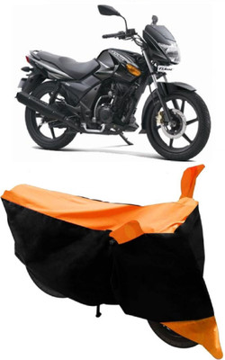 AutoRock Two Wheeler Cover for TVS(Flame SR125, Orange)