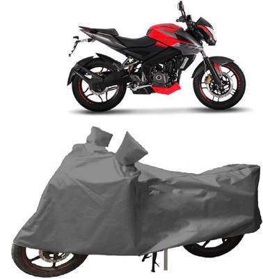 Elegance Two Wheeler Cover for Bajaj(Pulsar 200 NS DTS-i, Grey)