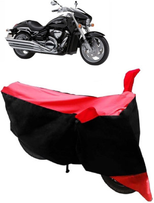 AutoKick Two Wheeler Cover for Suzuki(Intruder, Red)
