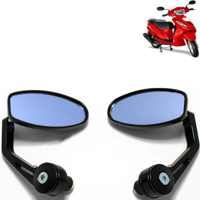 VOCADO Manual Rear View Mirror, Driver Side For TVS Wego(Left, Right)