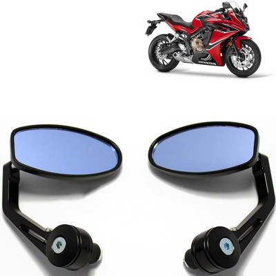 VOCADO Manual Rear View Mirror, Driver Side For Honda Universal For Bike(Left, Right)