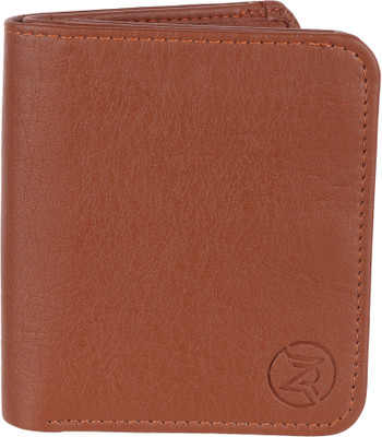 ZORO Men Tan Artificial Leather Wallet(12 Card Slots)