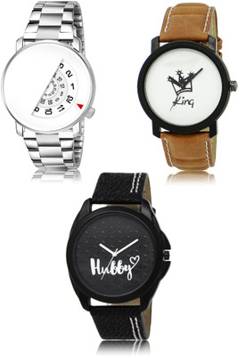 REMIXON New latest Designer Combo of 3 Analog Watch  - For Men