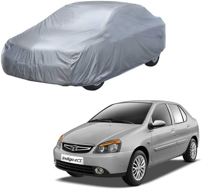 VNB Marts Car Cover For Tata Indigo CS (Without Mirror Pockets)(Silver)