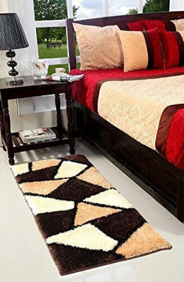 Divine Homes Multicolor Polyester Runner(2 ft,  X 5 ft, Rectangle)
