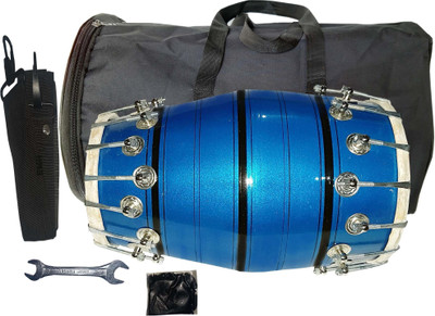 GT manufacturers Full Tool Kit With Blue Dholak 3633 Nut & Bolts Dholak(Blue)