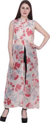 Shyammc Women Maxi Multicolor Full Length Dress