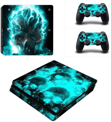 A1GRAPHIX Theme 3M Skin Sticker Cover for PS4 Slim Console and Controllers J  Gaming Accessory Kit(Multicolor, For PS4)
