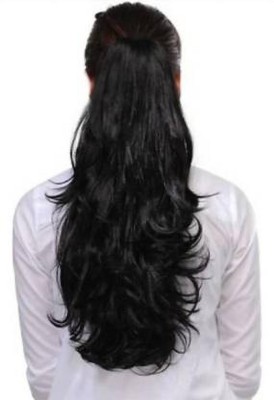 Blushia Natural Black Step Cutting Claw Clip Hair Extension