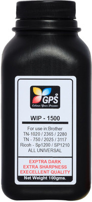 GPS Colour Your Dreams Universal Mono Black Laser Refill Toner Powder For Brother TN 2365 Brother HL-L2321,L2365,L2380,L2360,DCP-L2520,MFC-L2703 2130 2220 2240 2250 2890 2990 7057 7060 7290 7460 7470 7860 7360 7055 Black Ink Toner Black Ink Toner Powder
