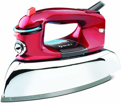 Bajaj Macho 2000 Watts Heavy Weight Steam Iron 2000 W Steam Iron(Pink, Silver)