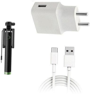 DAKRON Wall Charger Accessory Combo for LG W30 Pro(White)