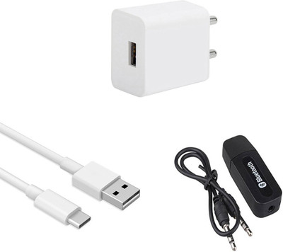 SARVIN Wall Charger Accessory Combo for Xiaomi Redmi K20(White, Black)