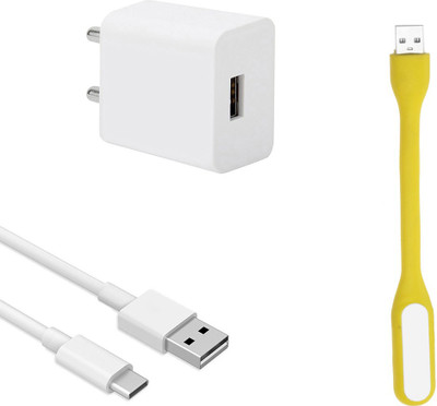 SARVIN Wall Charger Accessory Combo for Samsung Galaxy A30s(White)