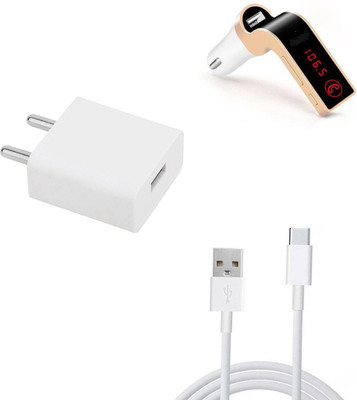 DAKRON Wall Charger Accessory Combo for OnePlus 7T Pro(White)