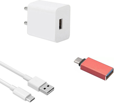 SARVIN Wall Charger Accessory Combo for Lenovo Z6 Pro(White)