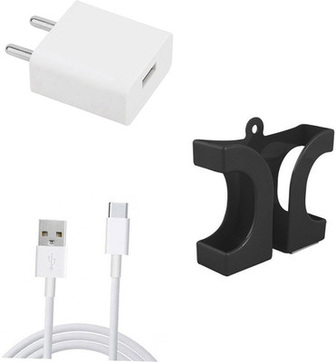 SARVIN Wall Charger Accessory Combo for OPPO A5 2020(White)