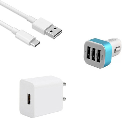 SARVIN Wall Charger Accessory Combo for Xiaomi Redmi K20(White)